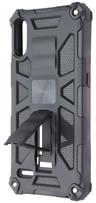 MyBat Rugged Kickstand Phone Case for LG K22 - Black/Black - Brand New