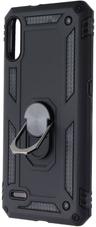 Mybat Rugged Phone Case with Ring Stand for LG K22 - Black