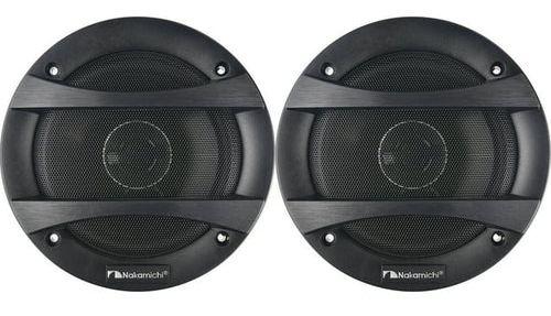 Nakamichi  NSE1358 5.25" 2 Way Coaxial Speakers - Black - Excellent
