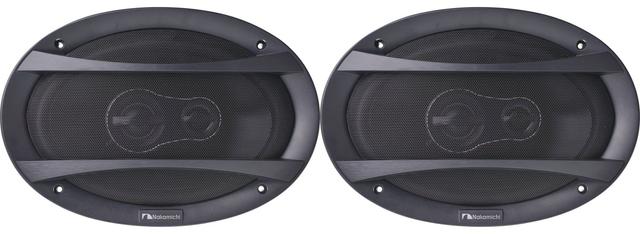 Nakamichi NSE6948 6x9" 3 Way Coaxial Speakers Pair