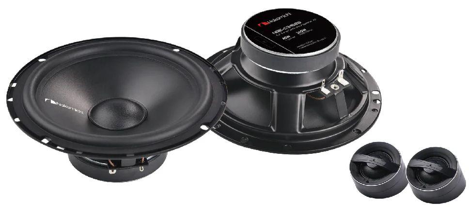 Nakamichi  NSE-CS1628 6.5" 2-Way Component Speaker - Black - Excellent