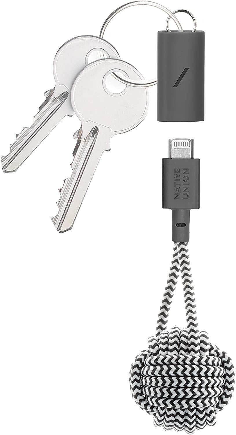 Native Union USB-C to Lightning Key Cable - Zebra