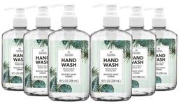 Natural Concepts Hand Wash Pump Bottles 8 oz (6-Pack) - Green