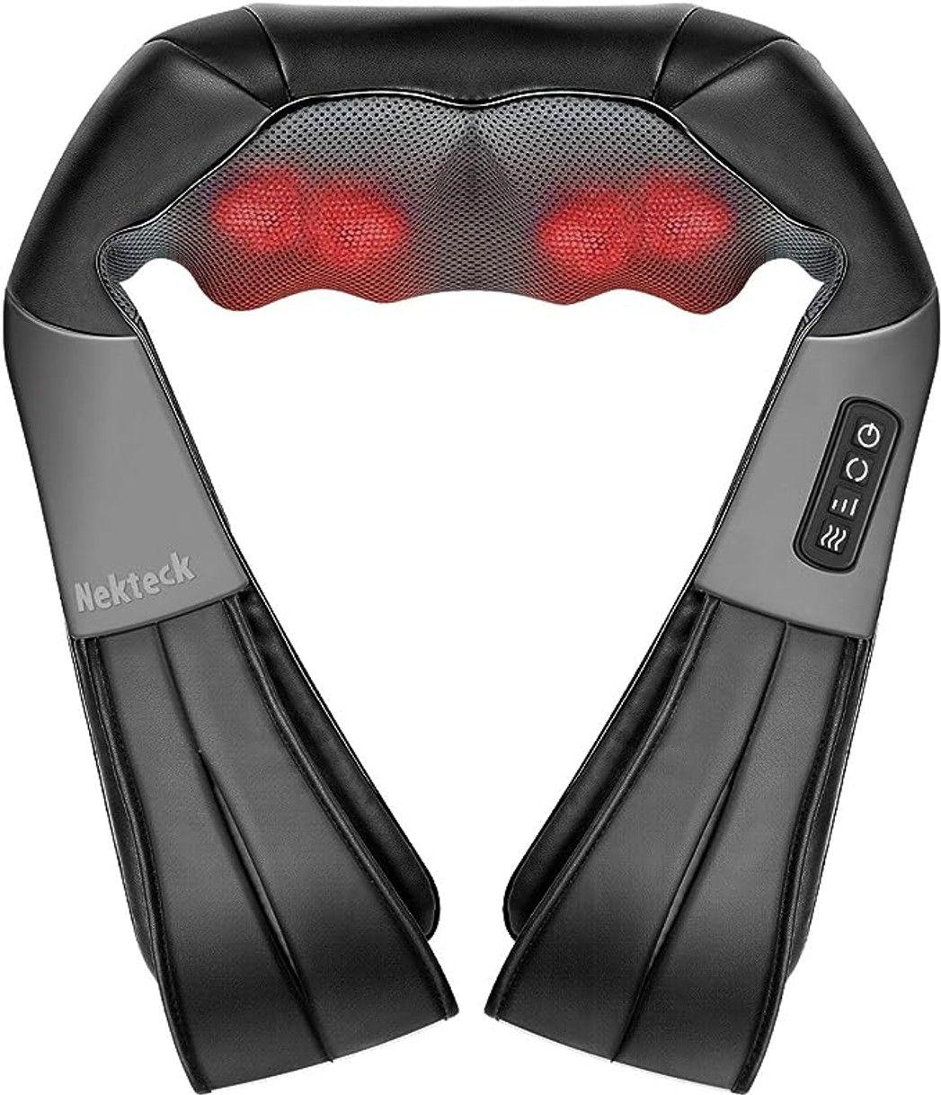 Nekteck  Shiatsu Neck and Back Massager  - Black - Excellent