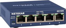 Netgear 5-port Gigabit Ethernet Switch (GS105na) - Blue