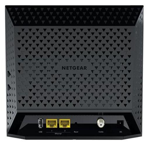 Netgear AC1600 WiFi Cable Modem Router (C6250) - Black