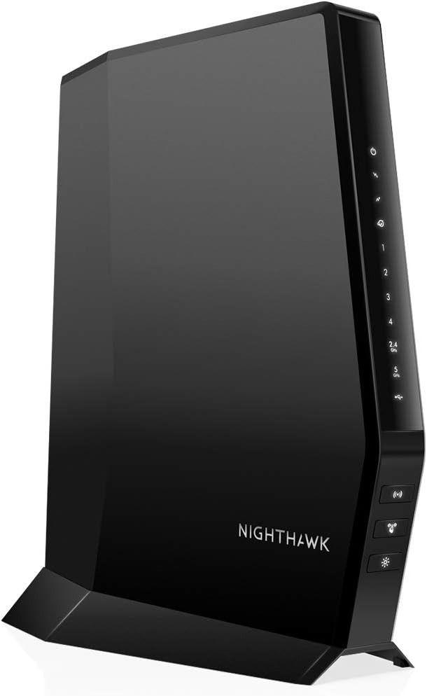 Netgear  CAX30-100NAR AX2700 WiFi Cable Modem Router - Black - Excellent