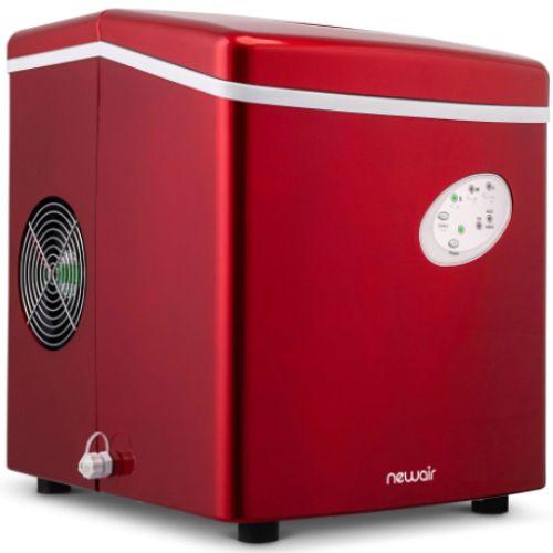 NewAir 28lbs Portable Ice Maker - Red