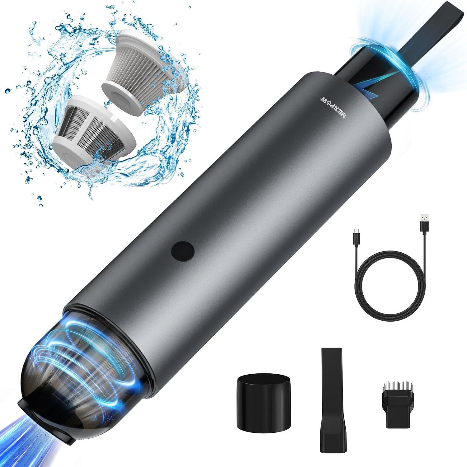 NEXPOW  AKB-Z800 Portable Car Vacuum Cleaner 10000Pa - Gray - Excellent