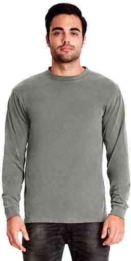 Next Level Adult Inspired Dye Long-Sleeve Crew (2XL) - Lead