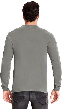 Next Level Adult Inspired Dye Long-Sleeve Crew (2XL) - Lead
