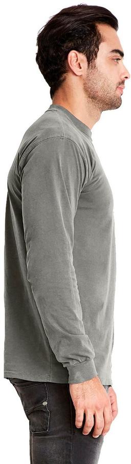Next Level Adult Inspired Dye Long-Sleeve Crew (2XL) - Lead