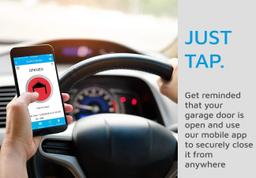 Nexx Garage NXG-100B Smart Garage Opener - Black