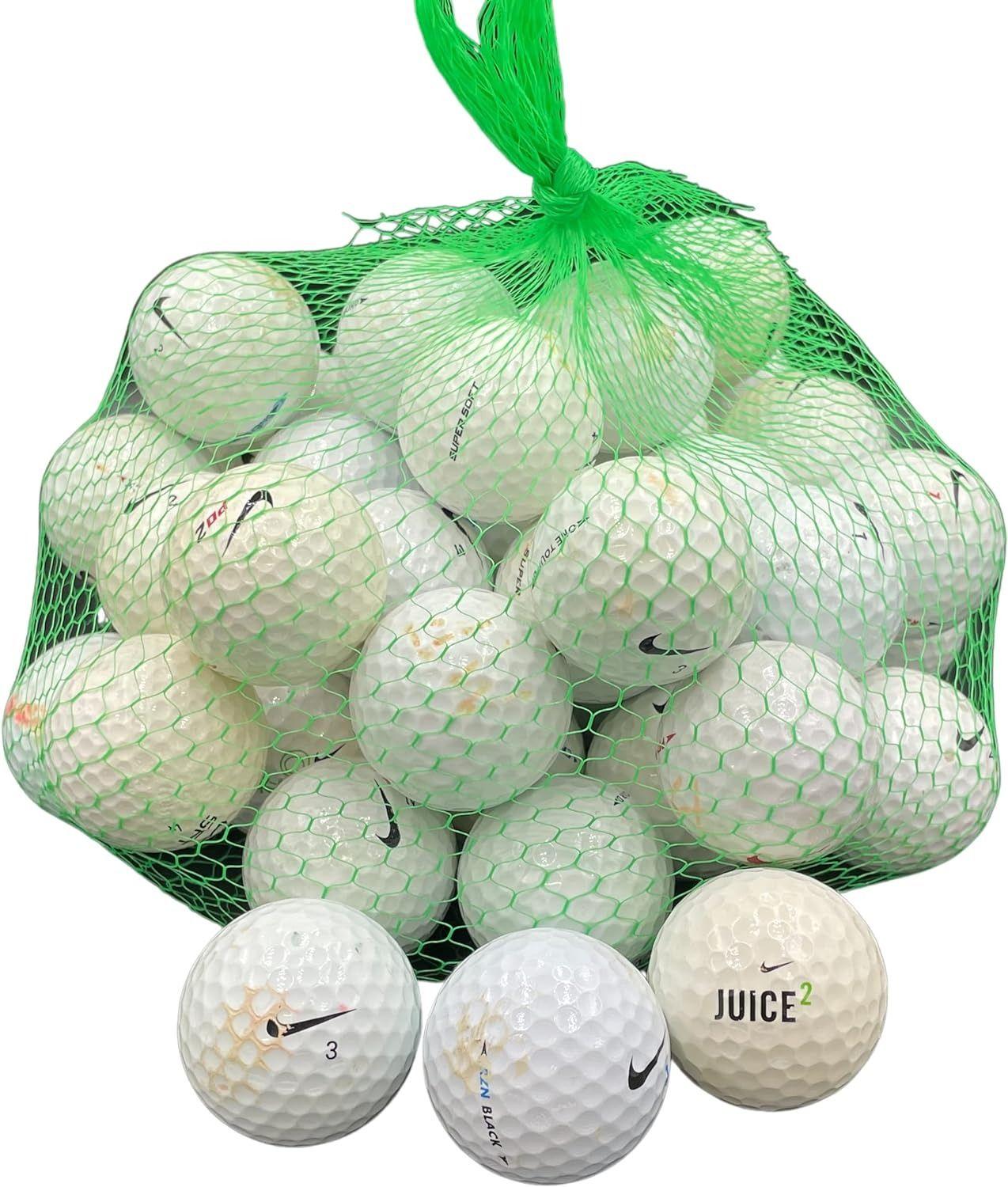 Nike  Golf Ball Planet 50 Used Golf Balls - 3A/Good - White - Acceptable