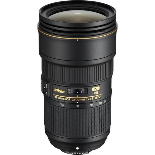 Nikon  AF-S NIKKOR 24-70mm f/2.8E ED VR Lens - Black - Excellent