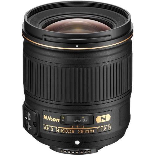 Nikon  AF-S Nikkor 28mm f/1.8G Lens - Black - Excellent