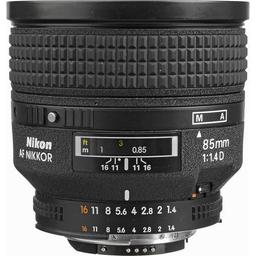 Nikon AF NIKKOR 85mm F1.4D IF Lens