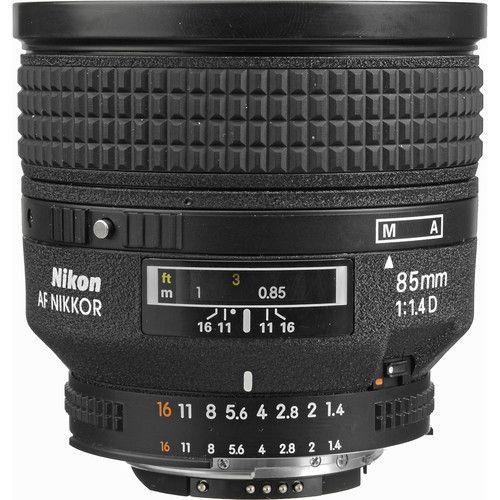 Nikon AF NIKKOR 85mm F1.4D IF Lens