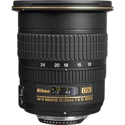 Nikon  AF-S DX Zoom-Nikkor 12-24mm f/4G IF-ED Lens - Black - Excellent