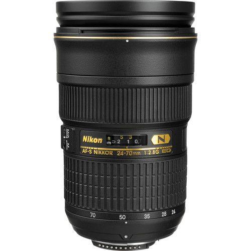 Nikon  AF-S NIKKOR 24-70mm F2.8G ED Lens - Black - Excellent