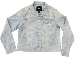 Nine West Jeans Sarah Denim Jacket M - Pisa Stripe