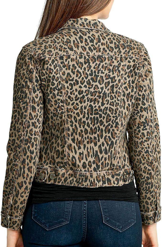 Nine West Jeans Sarah Denim Jacket M - Tan Bengal Bonanza