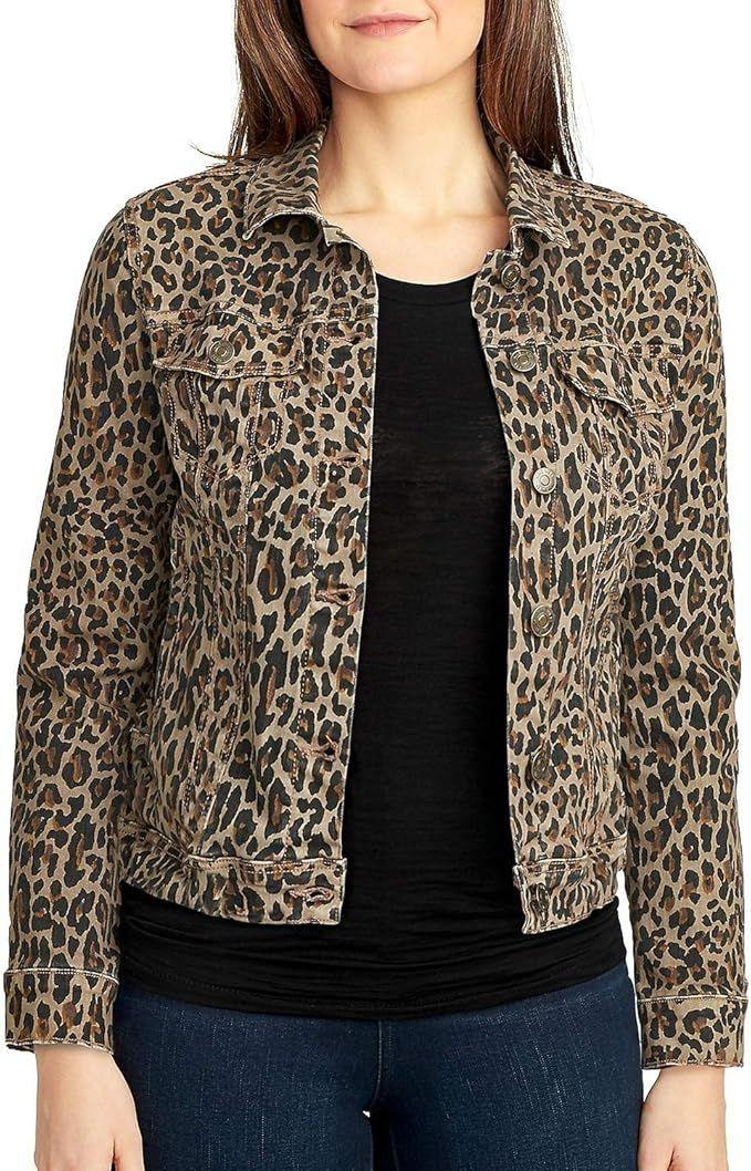 Nine West  Jeans Sarah Denim Jacket S - Tan Bengal Bonanza - Brand New