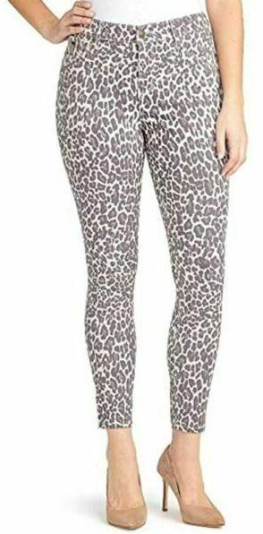 Nine West  Jeans Women's Gramercy Skinny Ankle Jeans 8 - Creamstone Bengal Bonanza - Brand New