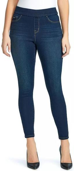 Nine West Women's Heidi Pull-On Skinny Jeans 4 - Titan