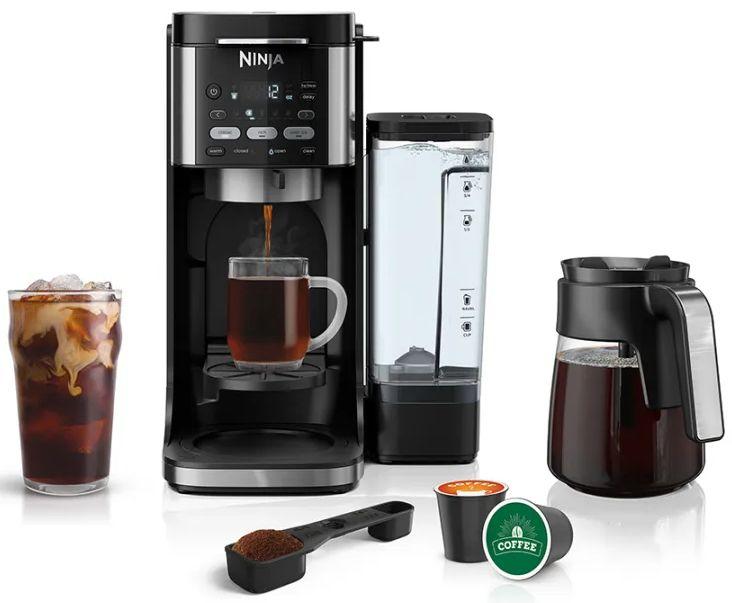 Ninja  CFP101 DualBrew Hot & Iced Coffee Maker - Black - Excellent