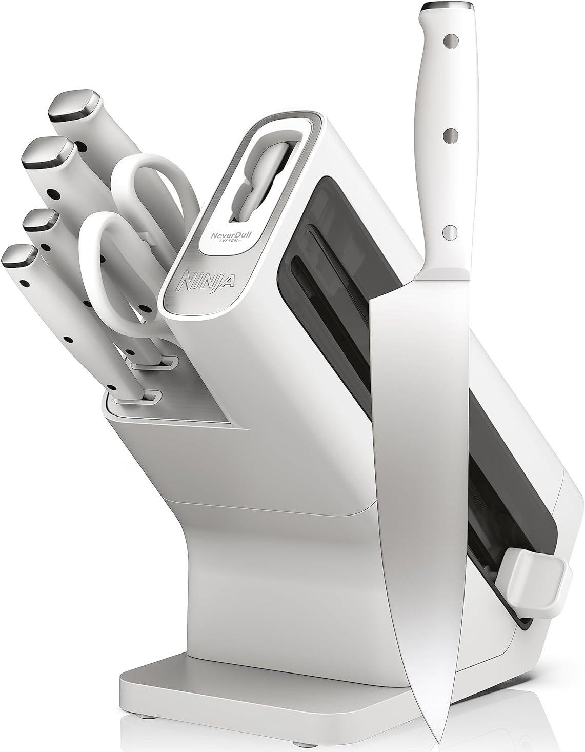 Ninja  K12007BRN NeverDull Prep Knife System (7-Piece) - Stainless Steel - Excellent