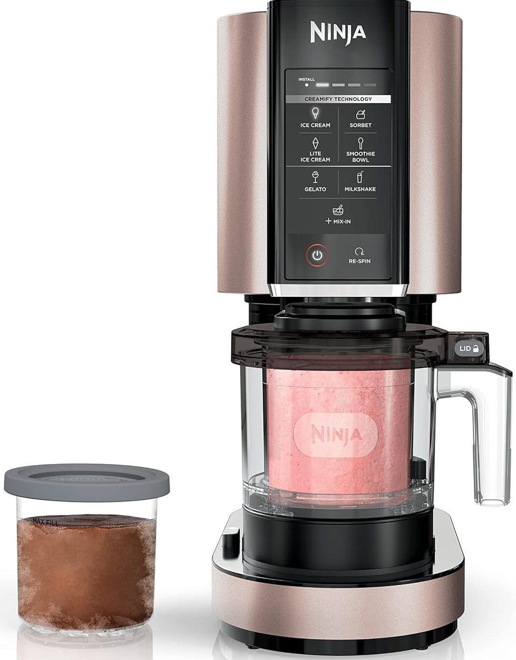 Ninja NC301 CREAMi Ice Cream Maker - Rose Gold