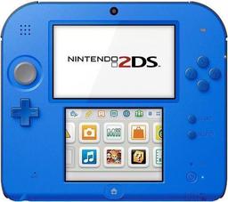 Nintendo 2DS Handheld Gaming Console - 2GB - Electric Blue Mario Kart 7 Edition
