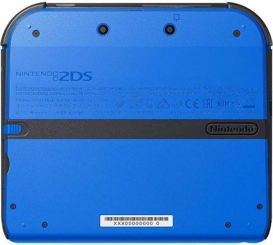 Nintendo 2DS Handheld Gaming Console - 2GB - Electric Blue Mario Kart 7 Edition