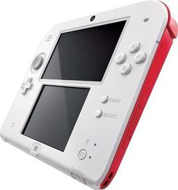 Nintendo 2DS Handheld Gaming Console - 2GB - White/Red