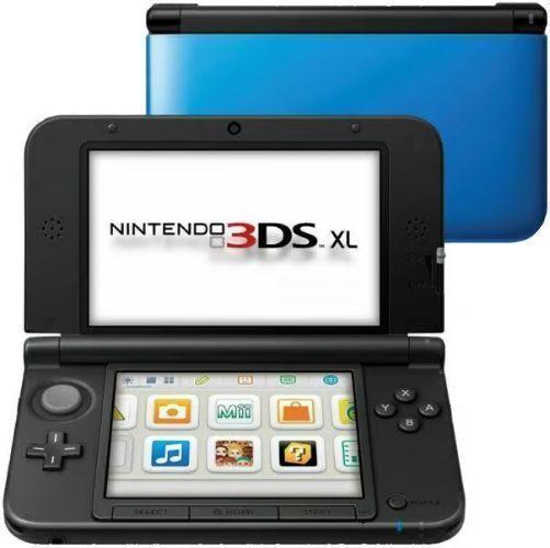 Nintendo 3DS XL Handheld Gaming Console 2GB in Black/Blue in Pristine condition