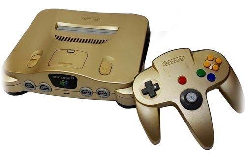 Nintendo 64 Gaming Console in Gold Limited Edition in Excellent condition