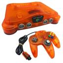 Nintendo 64 Gaming Console in Fire Orange in Excellent condition