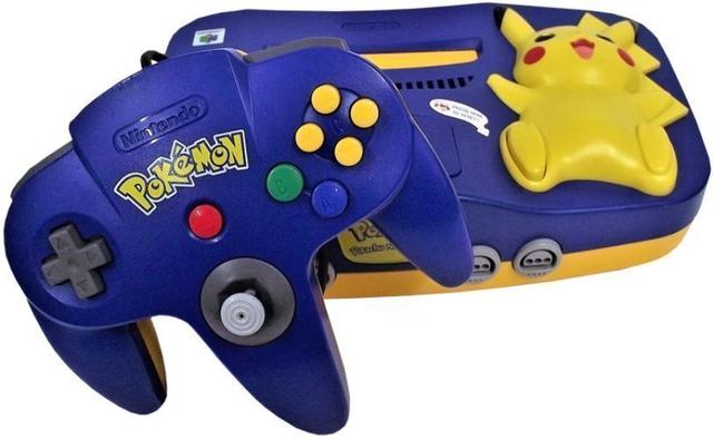 Nintendo 64 Gaming Console in Pikachu Limited Edition in Pristine condition
