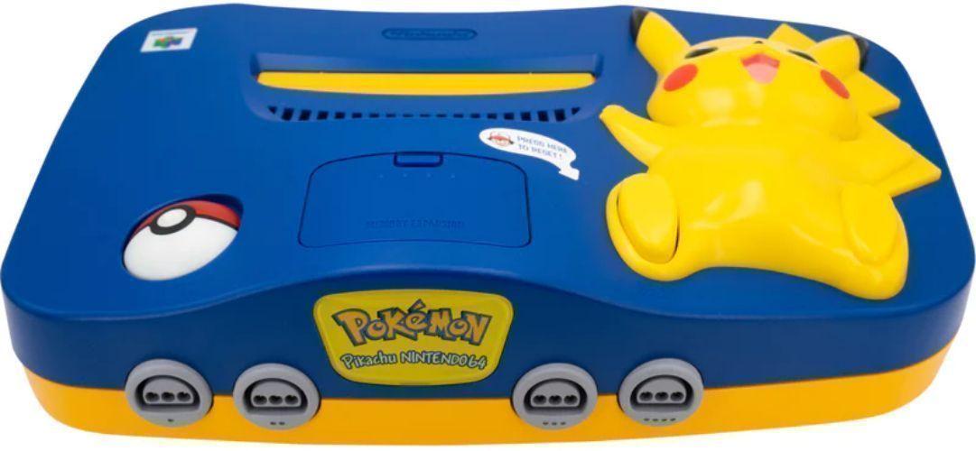 Nintendo 64 Gaming Console - Pikachu Limited Edition