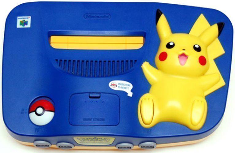 Nintendo 64 Gaming Console - Pikachu Limited Edition