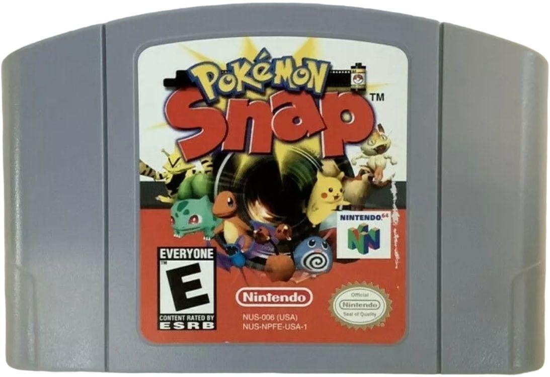 Nintendo  64 Pokemon Snap  Video Game (Catridge Only) - Multicolor - Acceptable