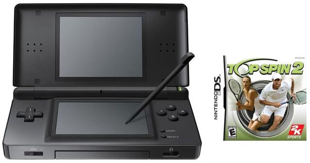 Nintendo DS Lite Console with Top Spin 2 Bundle