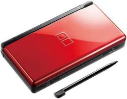 Nintendo DS Lite Handheld Gaming Console - Crimson/Black