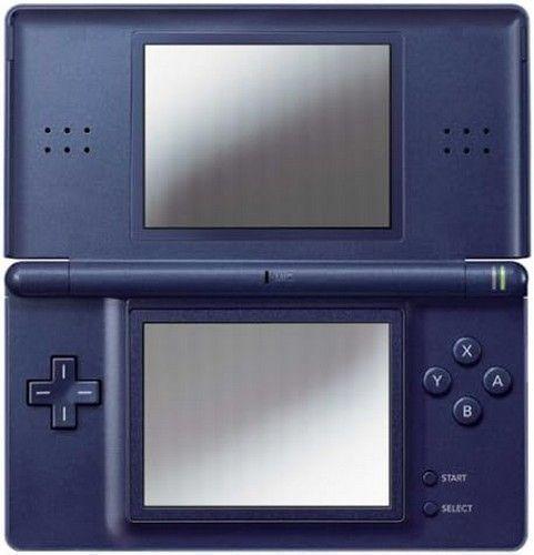 Nintendo DS Lite Handheld Gaming Console in Enamel Navy in Good condition