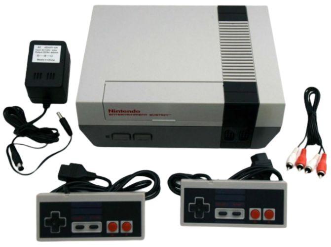 Nintendo  Entertainment System (NES) Gaming Console - Gray - Excellent