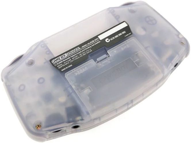 Nintendo Game Boy Advance Gaming Console - Clear Glacier
