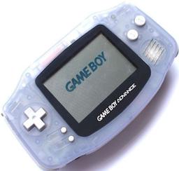 Nintendo Game Boy Advance Gaming Console - Clear Glacier