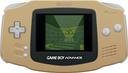 Nintendo Game Boy Advance Gaming Console in Gold in Pristine condition