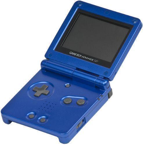 Nintendo Game Boy Advance SP Gaming Console in Blue in Excellent condition